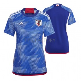 Koszulka Japonia Damska Domowe Stroje Piłkarskie World Cup 2022 Krótki Rękaw